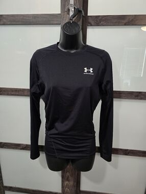 Under Armour Heatgear Compression Long-sleeve Womens Sz M